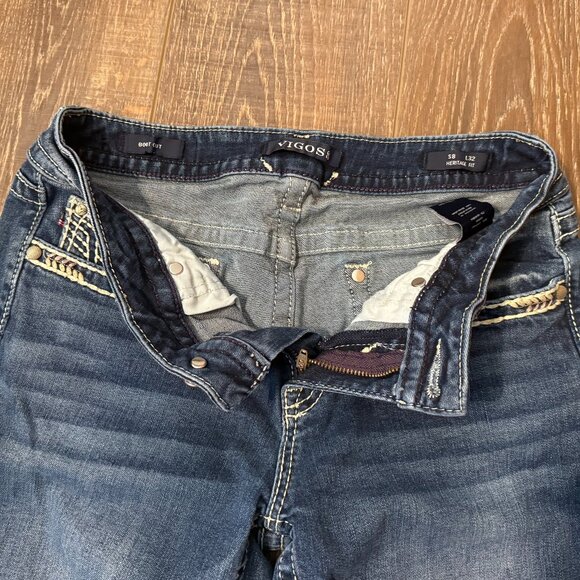 Vigoss Heritage Fit Bootcut Jeans – Size 8 - Picture 14 of 16